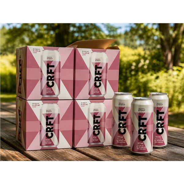 CRFT Velvet Stout 16 x 473ml Cans