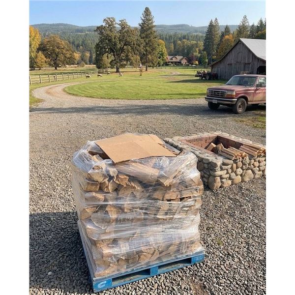 Pallet of Firemaster Premium Firewood Bundles