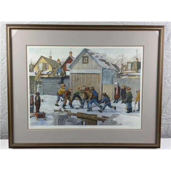 Back Lane League Print