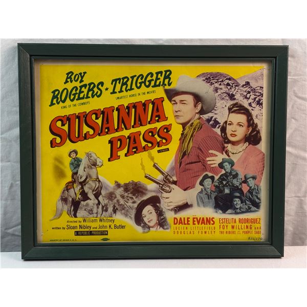 Susanna Pass Framed Poster