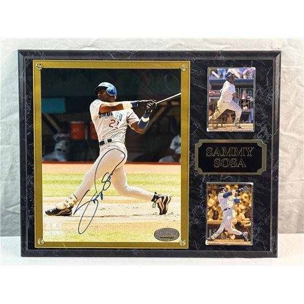 Sammy Sosa Plaque