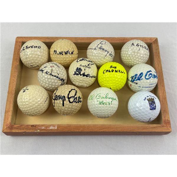 Signed Golf Balls