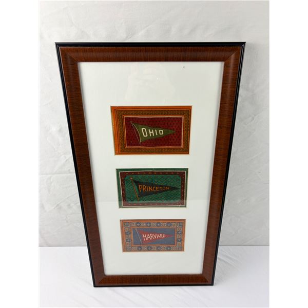 Framed Pennant Display