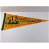 Image 1 : Seattle Supersonics Team Signed Pennant