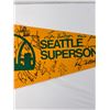 Image 3 : Seattle Supersonics Team Signed Pennant