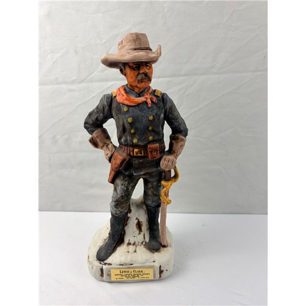 "Battle of the Little Big Horn" Porcelain Decanter