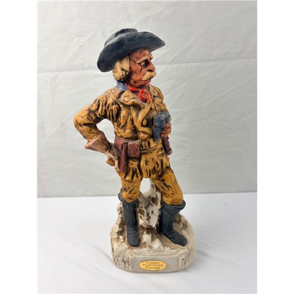 "Battle of the Little Big Horn" Porcelain Decanter