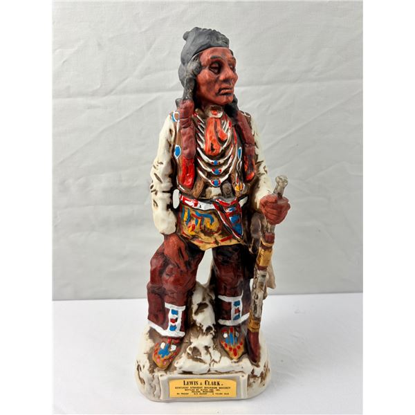 Battle of the Little Big Horn Porcelain Decanter