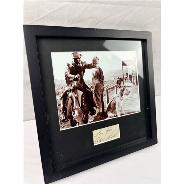 Autographed Alan Ladd Photograph