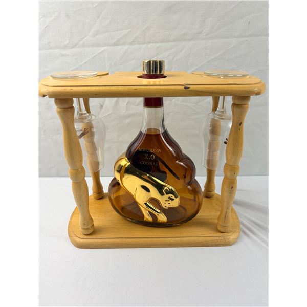 Meukow X.O Cognac Decanter Set