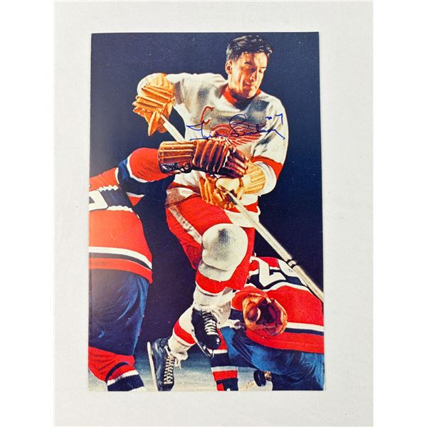 Autographed Ted Lindsay Biography