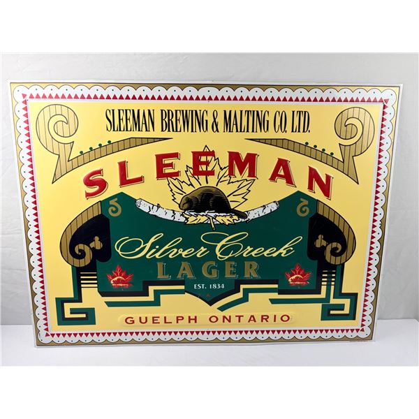 Sleeman Silver Creek Lager Tin Sign