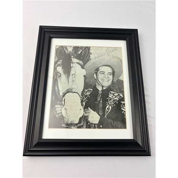 Autographed Duncan Renaldo Photograph