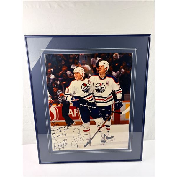 Autographed Oilers Poster