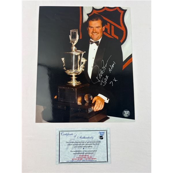 Pat Burns Autographed Photo