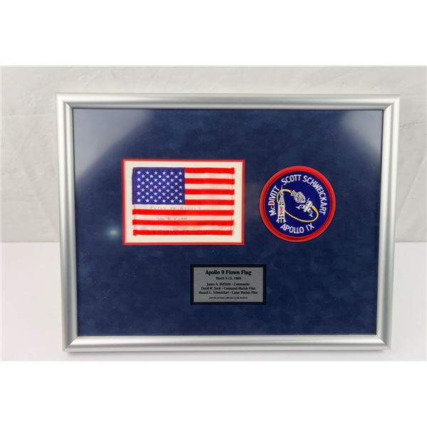 Apollo 9 Flown Flag