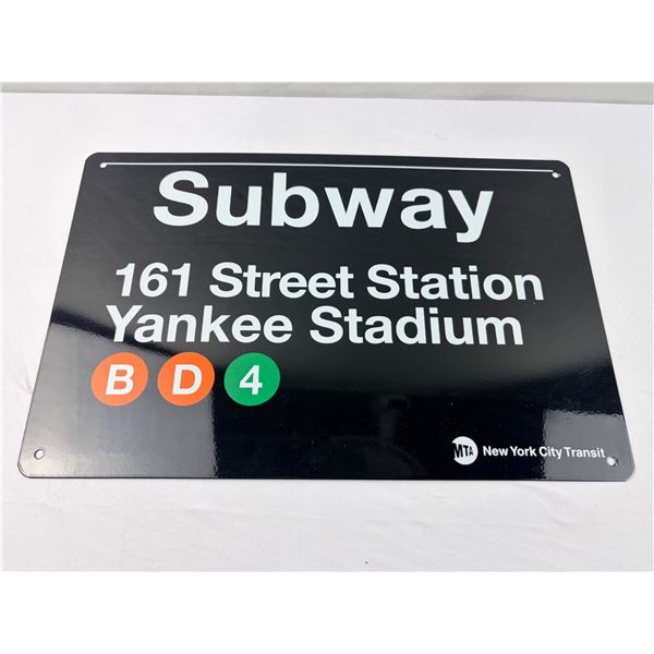 New York Subway Sign