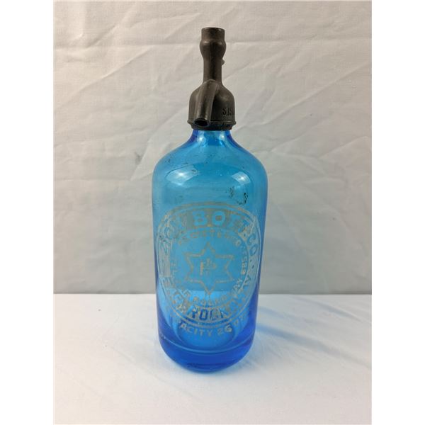 Vintage Far Rockaway Glass Bottle