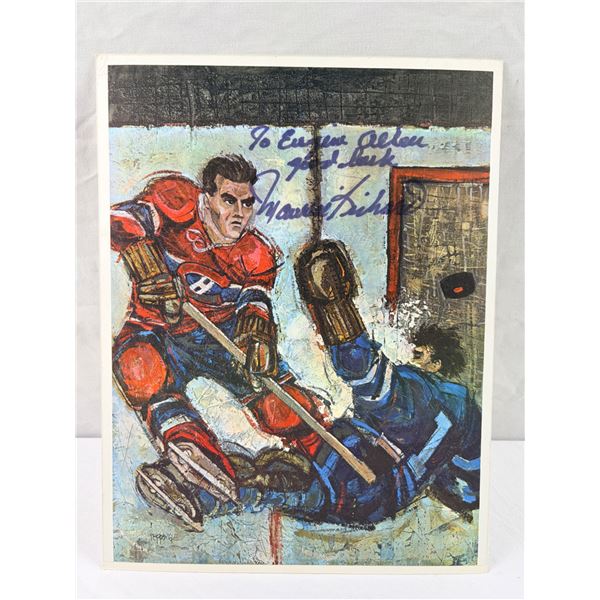 Autographed Hockey Playoff Art Print