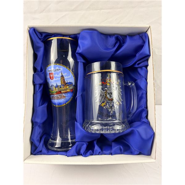 German Beer Mug Set