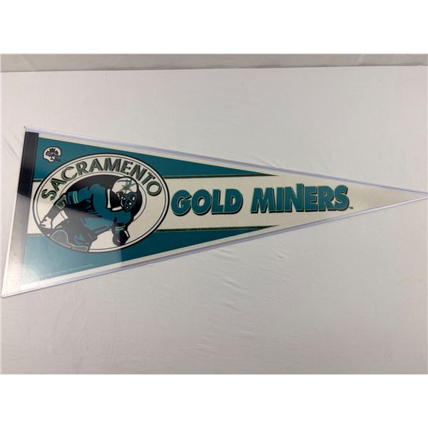 Sacramento Gold Miners Pennant