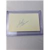 Image 1 : Jonny Bower Signed Index Card