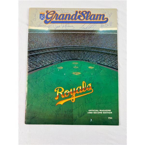 Autographed Grand Slam Official Magazine