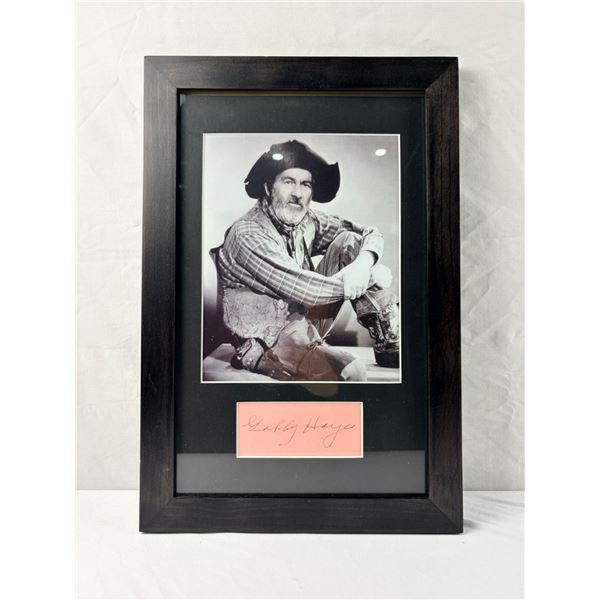 George "Gabby" Hayed Autographed Photo