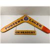 Image 1 : Foster's Lager Wooden Bar Sign