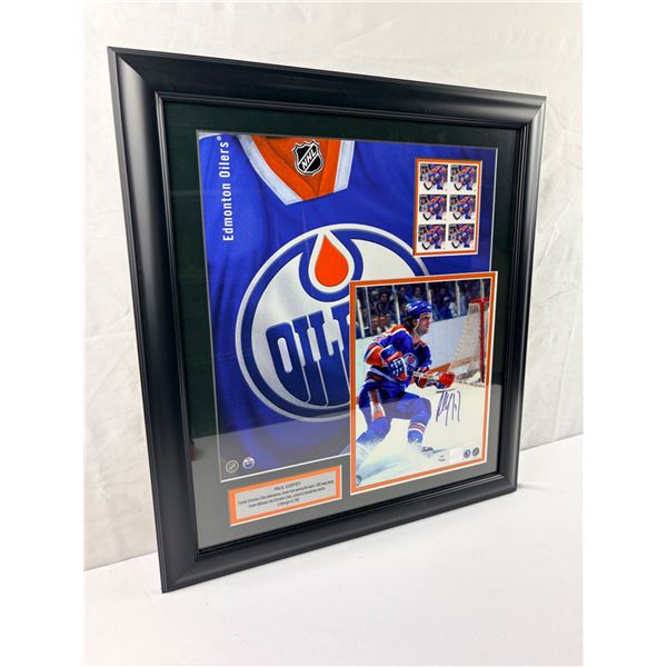 Edmonton Oilers - Paul Coffey Framed Display