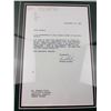 Image 2 : Arnold Palmer Framed Letter