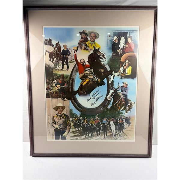 Gene Autry Autographed Poster