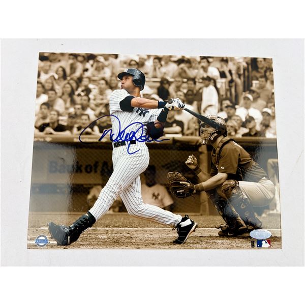 Autographed Derek Jetter Photo