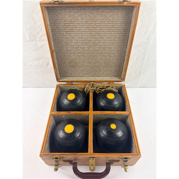 Vintage Lawn Bowling Balls