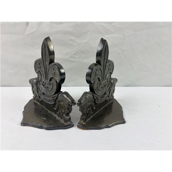 Boy Scout Bookends
