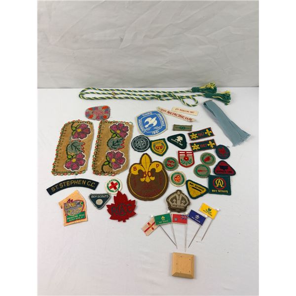 Collection of Patches Including Boy Scouts