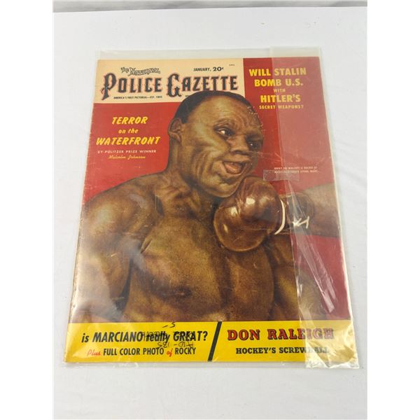 Police Gazette - Terror on the Waterfront