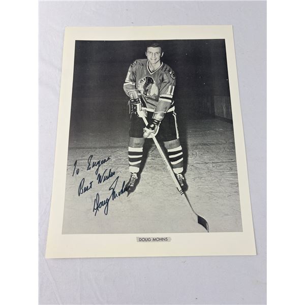 Doug Mohns Autographed Picture
