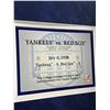 Image 4 : John Sterling Signed Scorecard - Red Sox at Yankees