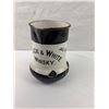 Image 2 : Black & White Whiskey Enameled Pitcher