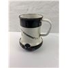 Image 3 : Black & White Whiskey Enameled Pitcher