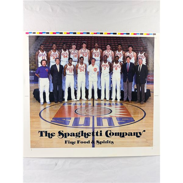 Team Signed Phoenix Suns Poster