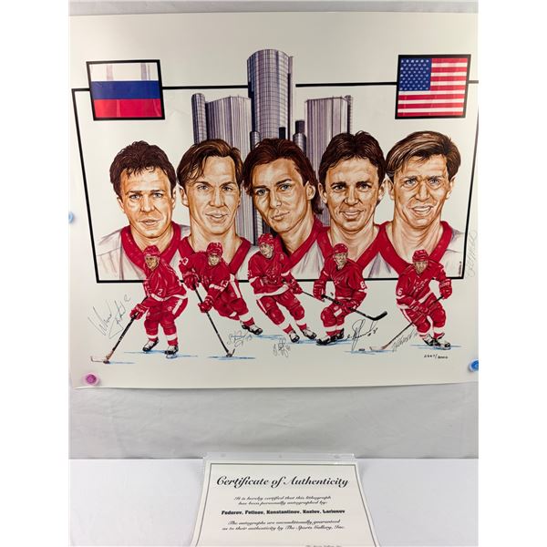 Autographed Lithograph by Madden