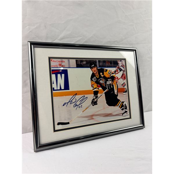Autographed Mario Lemieux Picture