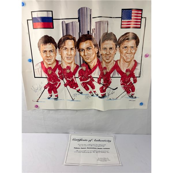 Autographed Lithograph by Madden