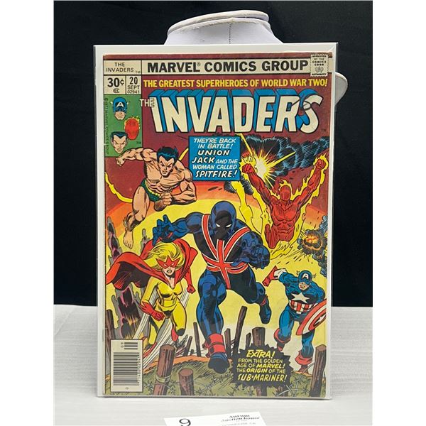 1977 Marvel Comics The Invaders #20 30¢