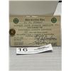 Image 3 : 1954 Green Cross Safe Driver Award (Card + Badge)