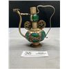 Image 1 : Antique Silver Turqoise Teapot Chinese