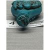 Image 4 : Antique Chinese Carved Turqoise Bottle