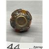 Image 3 : Antique Chinese Silver Overlay Amber Ornament
